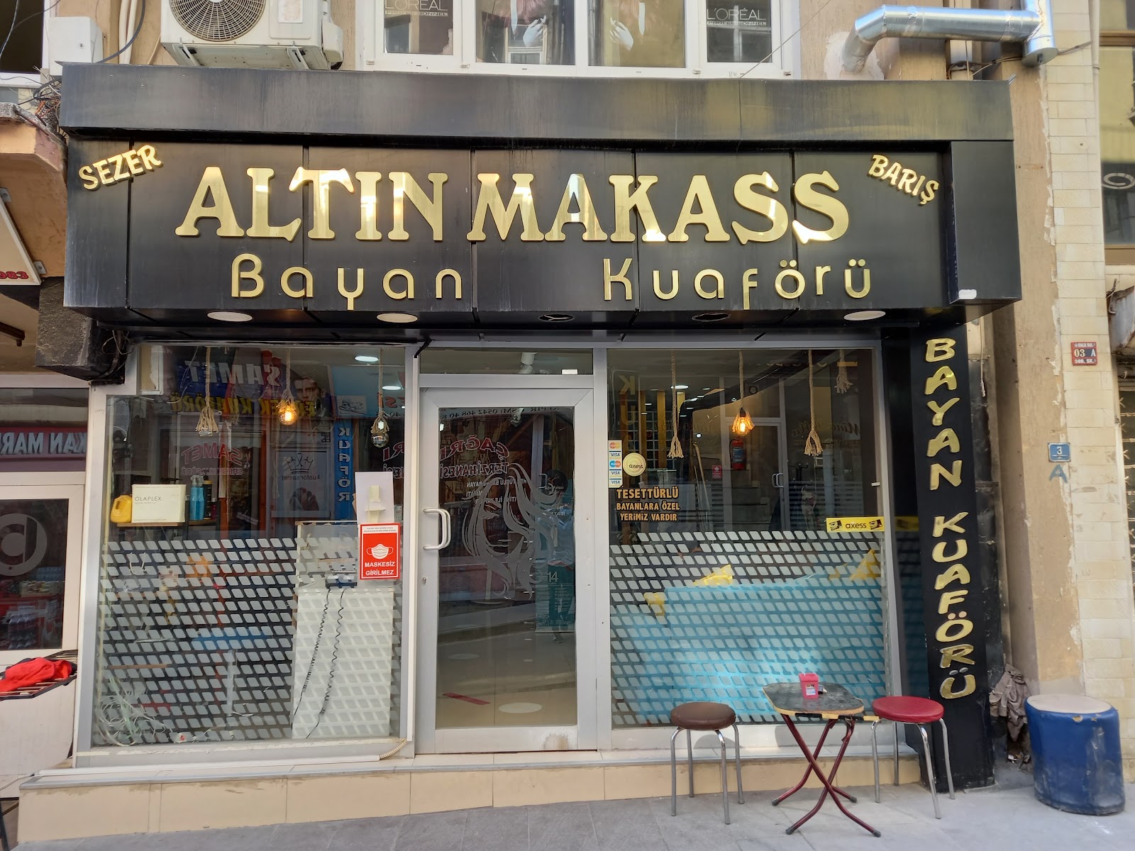ALTIN MAKASS BAYAN KUAFÖRÜ